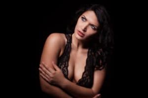 Tolles Lowkey Dessous Shooting